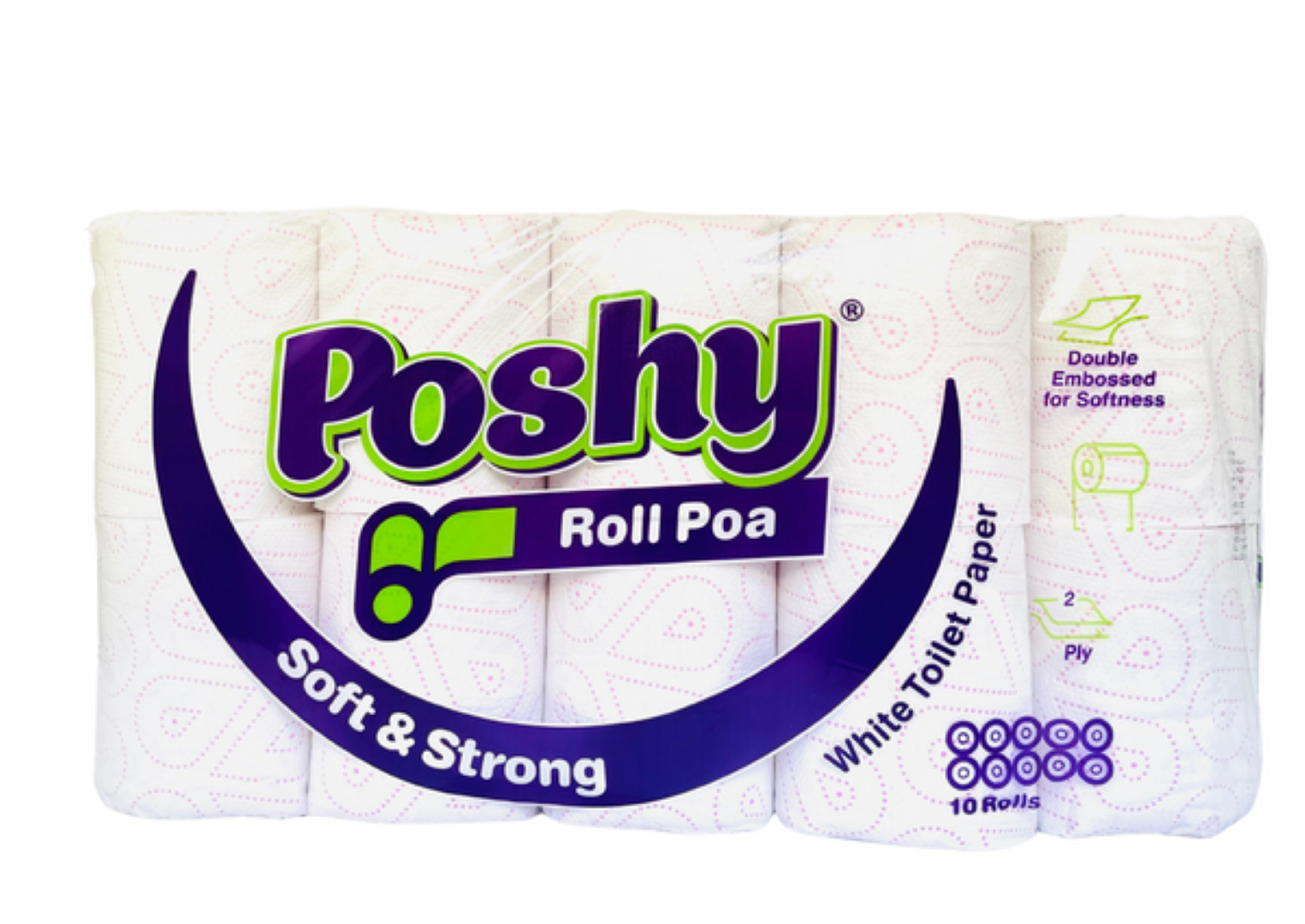 POSHY POA TENS UNWRAPPED COLOURED